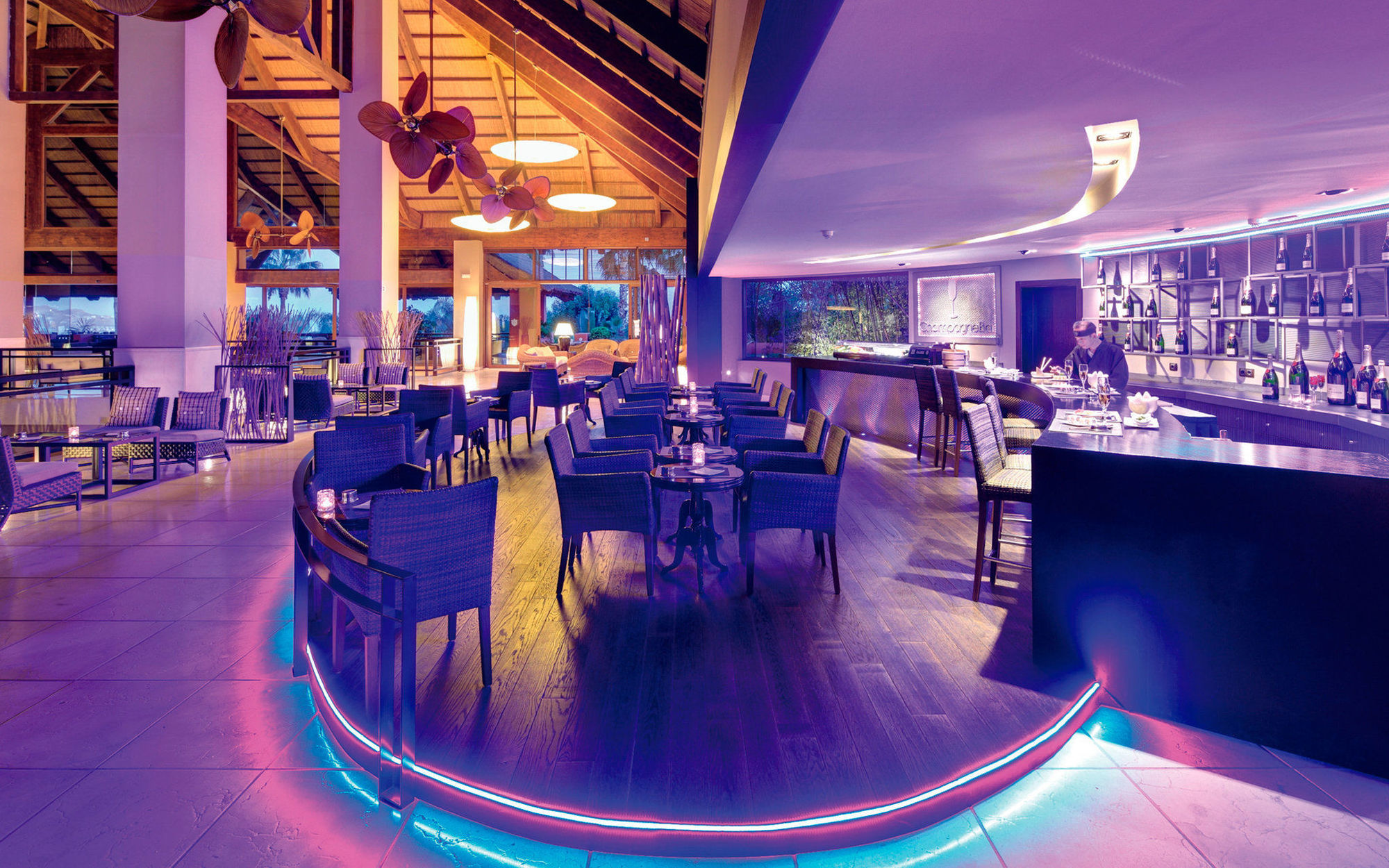 Asia Gardens Hotel & Thai Spa, A Royal Hideaway Hotel Finestrat Étterem fotó The restaurant